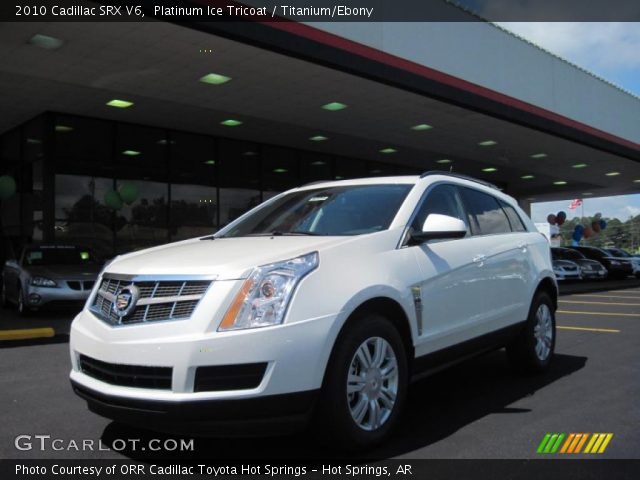 2010 Cadillac SRX V6 in Platinum Ice Tricoat