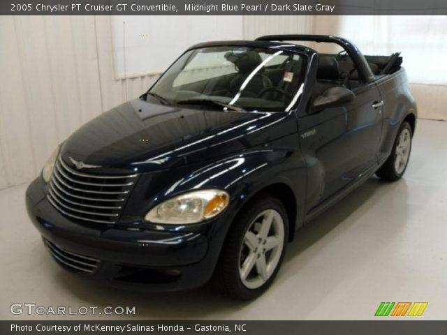 2005 Chrysler PT Cruiser GT Convertible in Midnight Blue Pearl