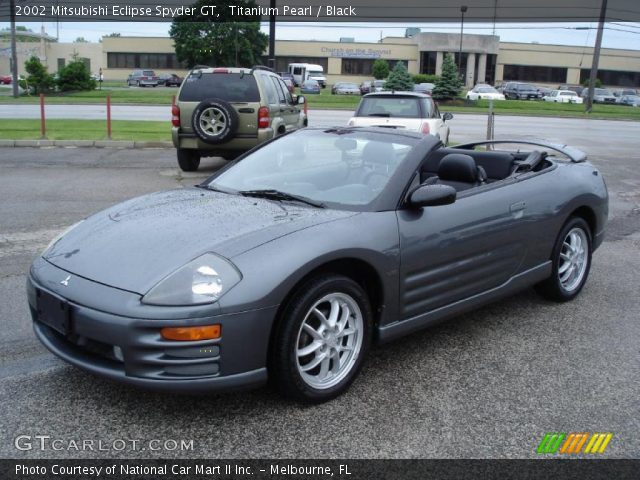 2002 Mitsubishi Eclipse Spyder GT in Titanium Pearl