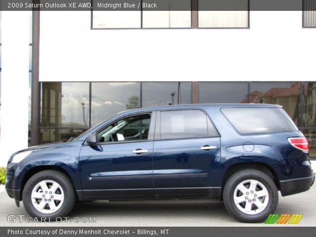 2009 Saturn Outlook XE AWD in Midnight Blue