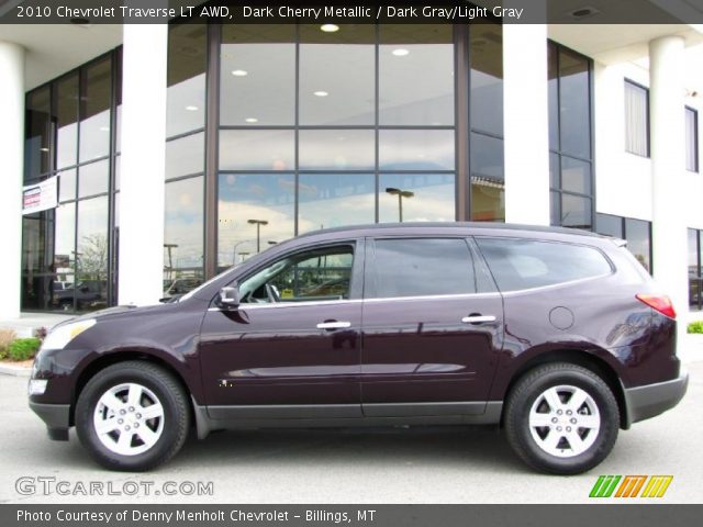2010 Chevrolet Traverse LT AWD in Dark Cherry Metallic