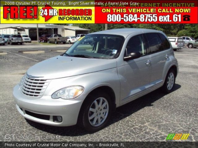 2008 Chrysler PT Cruiser Touring in Bright Silver Metallic
