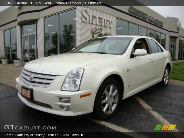 2007 Cadillac STS 4 V6 AWD in White Diamond