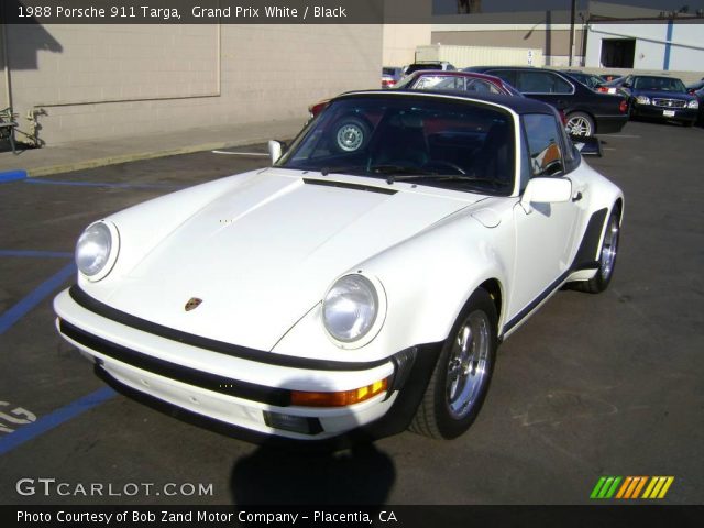 1988 Porsche 911 Targa in Grand Prix White