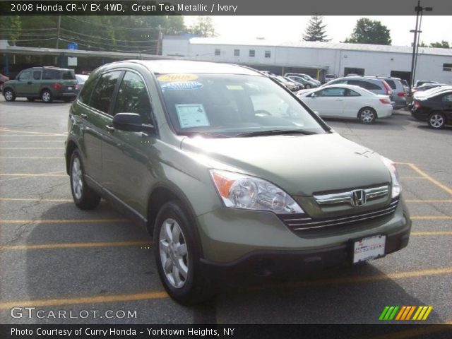 2008 Honda CR-V EX 4WD in Green Tea Metallic