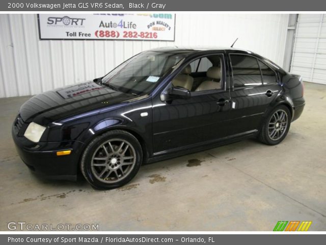 2000 Volkswagen Jetta GLS VR6 Sedan in Black