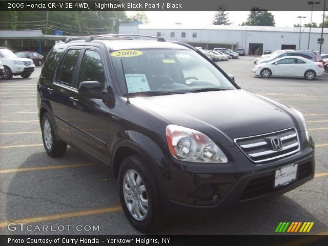 2006 Honda CR-V SE 4WD in Nighthawk Black Pearl
