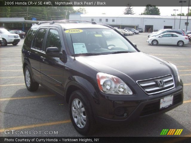 2006 Honda CR-V SE 4WD in Nighthawk Black Pearl