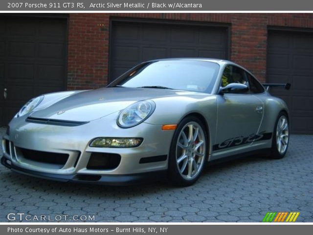 2007 Porsche 911 GT3 RS in Arctic Silver Metallic