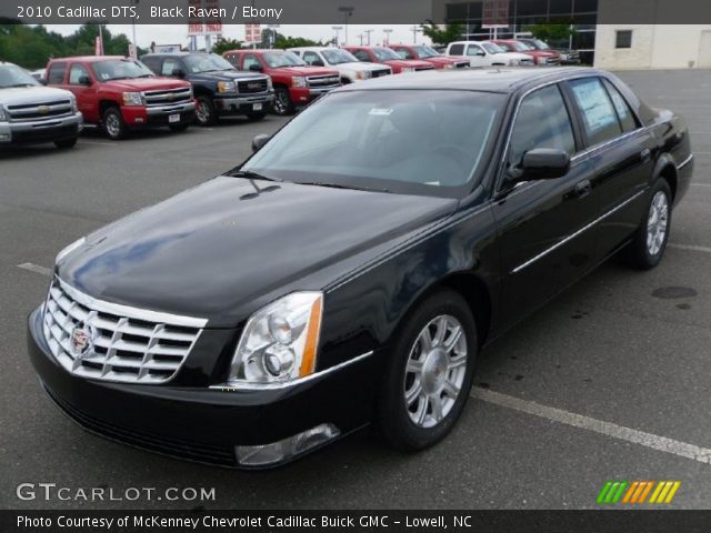 2010 Cadillac DTS  in Black Raven