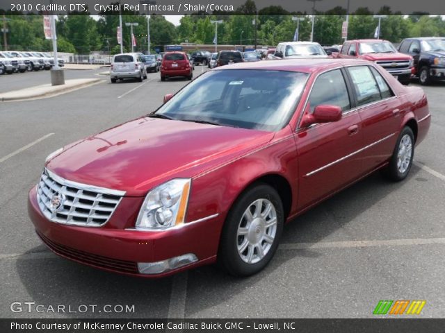 2010 Cadillac DTS  in Crystal Red Tintcoat