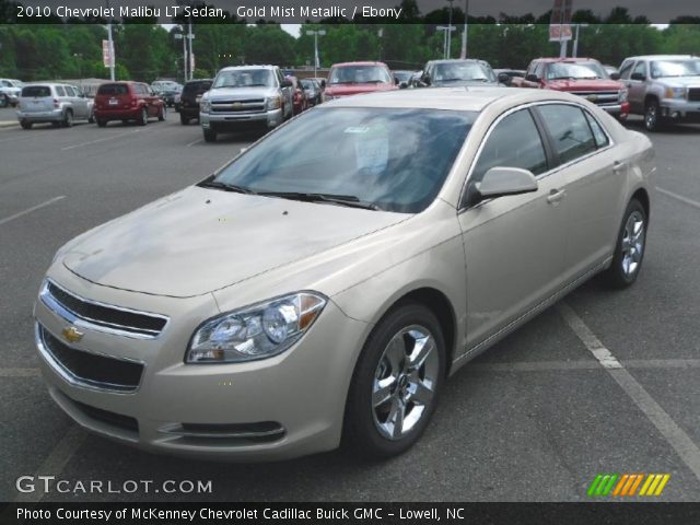 2010 Chevrolet Malibu LT Sedan in Gold Mist Metallic