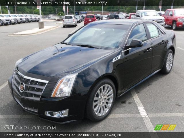 2010 Cadillac CTS 3.6 Premium Sedan in Black Raven