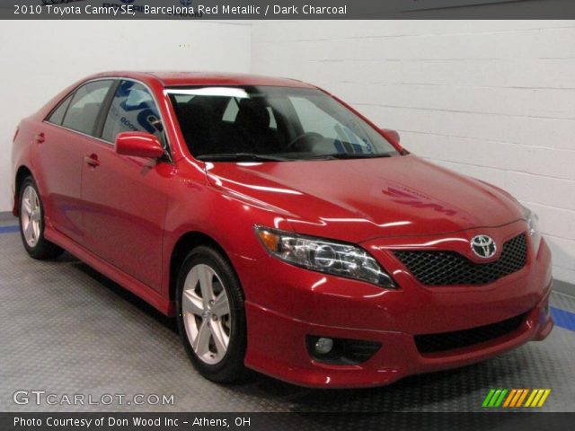 2010 Toyota Camry SE in Barcelona Red Metallic