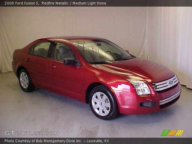 2006 Ford Fusion S in Redfire Metallic