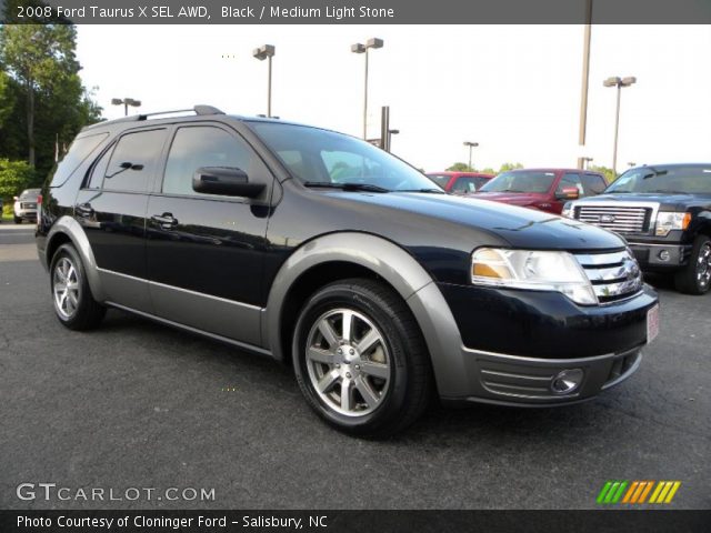 2008 Ford Taurus X SEL AWD in Black