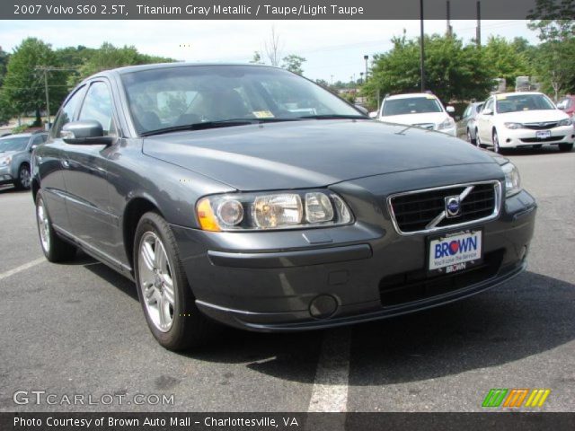 2007 Volvo S60 2.5T in Titanium Gray Metallic