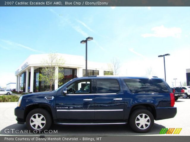 2007 Cadillac Escalade ESV AWD in Blue Chip