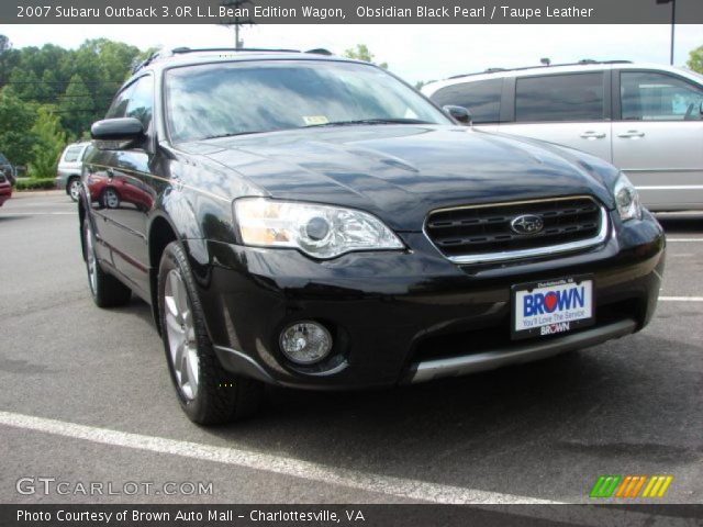 2007 Subaru Outback 3.0R L.L.Bean Edition Wagon in Obsidian Black Pearl