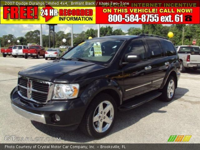 2007 Dodge Durango Limited 4x4 in Brilliant Black