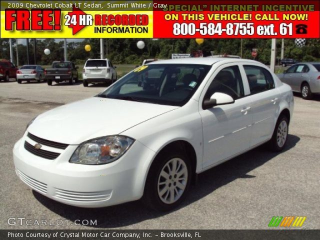 2009 Chevrolet Cobalt LT Sedan in Summit White