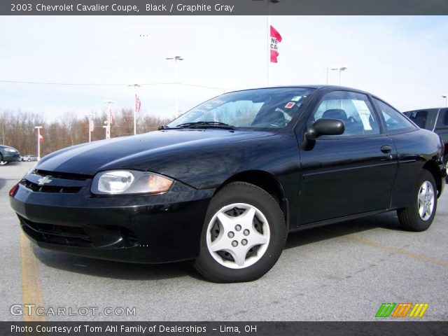 2003 Chevrolet Cavalier Coupe in Black