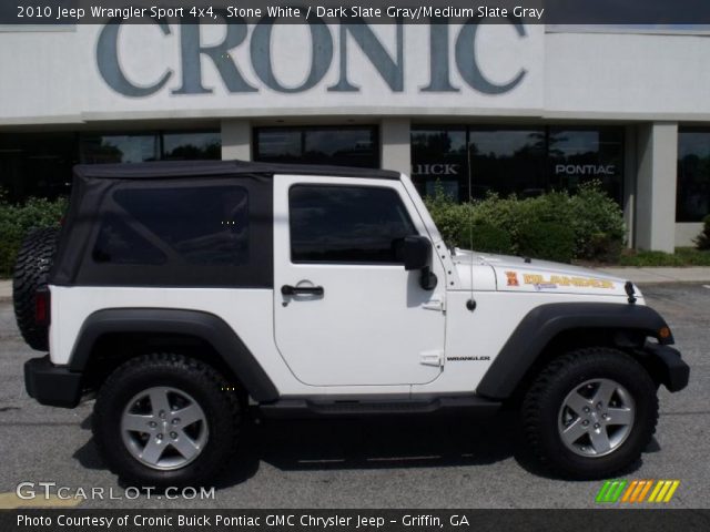 2010 Jeep Wrangler Sport 4x4 in Stone White