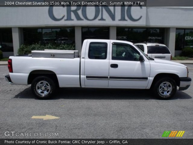 2004 Chevrolet Silverado 1500 Work Truck Extended Cab in Summit White