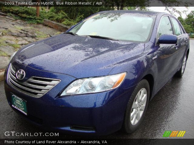 2009 Toyota Camry Hybrid in Blue Ribbon Metallic