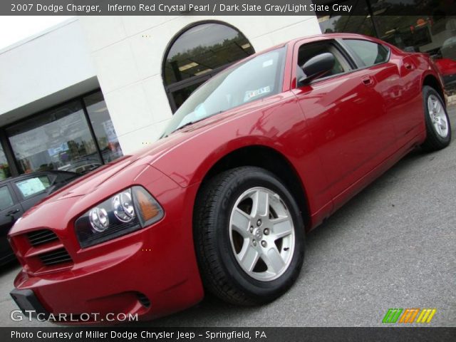 2007 Dodge Charger  in Inferno Red Crystal Pearl