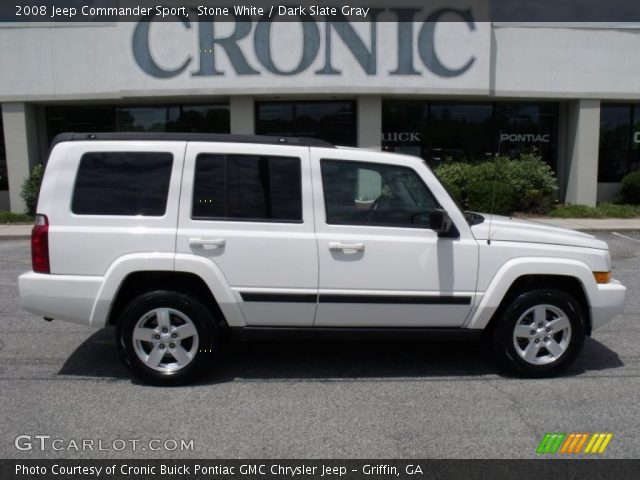 2008 Jeep Commander Sport in Stone White