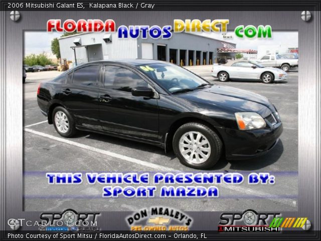 2006 Mitsubishi Galant ES in Kalapana Black