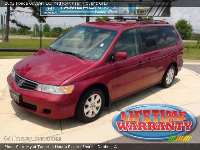 2002 Honda Odyssey EX in Red Rock Pearl