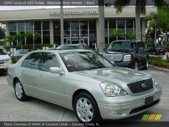 2003 Lexus LS 430 Sedan in Millenium Silver Metallic