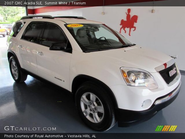 2007 GMC Acadia SLE in Summit White