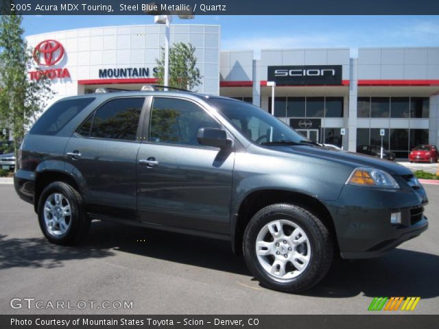 2005 Acura MDX Touring in Steel Blue Metallic