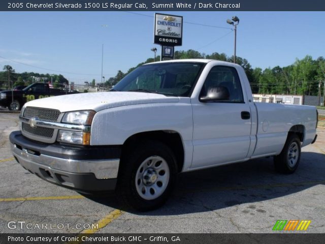 2005 Chevrolet Silverado 1500 LS Regular Cab in Summit White