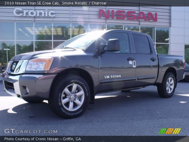 2010 Nissan Titan SE Crew Cab in Smoke Metallic