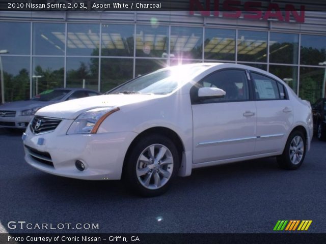 2010 Nissan Sentra 2.0 SL in Aspen White