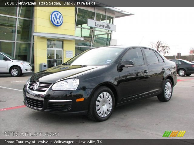 2008 Volkswagen Jetta S Sedan in Black