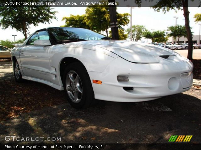 2000 Pontiac Firebird Trans Am Coupe in Arctic White