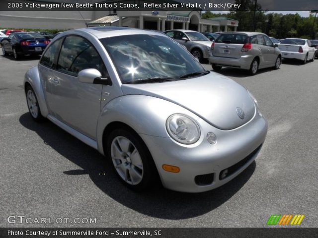 2003 Volkswagen New Beetle Turbo S Coupe in Reflex Silver Metallic