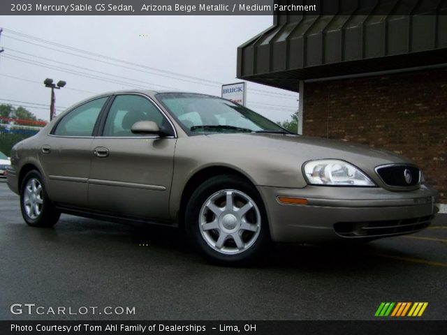 2003 Mercury Sable GS Sedan in Arizona Beige Metallic
