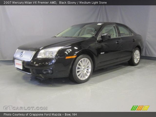 2007 Mercury Milan V6 Premier AWD in Black Ebony
