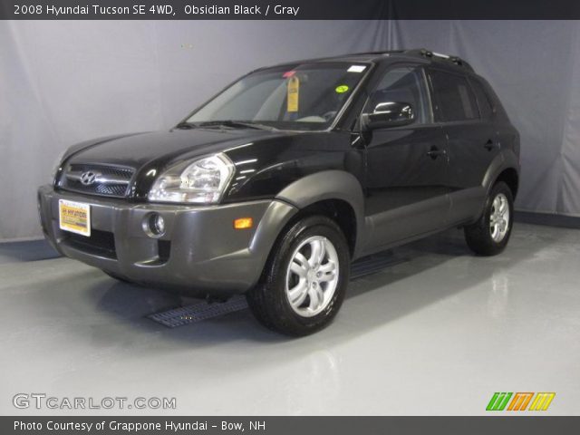 Hyundai Tucson 2008 4wl Black. Obsidian Black 2008 Hyundai Tucson SE 4WD with Gray interior 2008 Hyundai Tucson SE 4WD in Obsidian Black