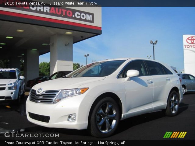 2010 Toyota Venza V6 in Blizzard White Pearl