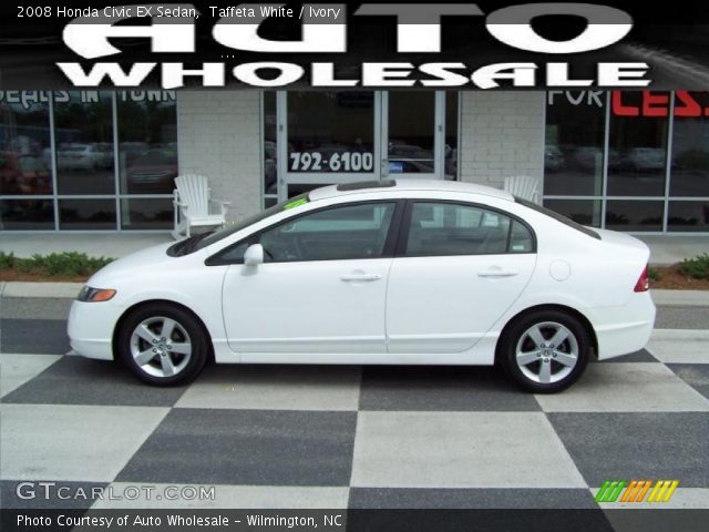 2008 Honda Civic EX Sedan in Taffeta White