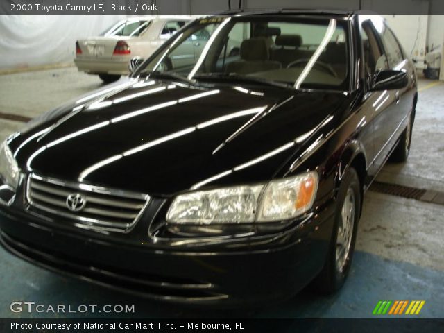 2000 Toyota Camry LE in Black