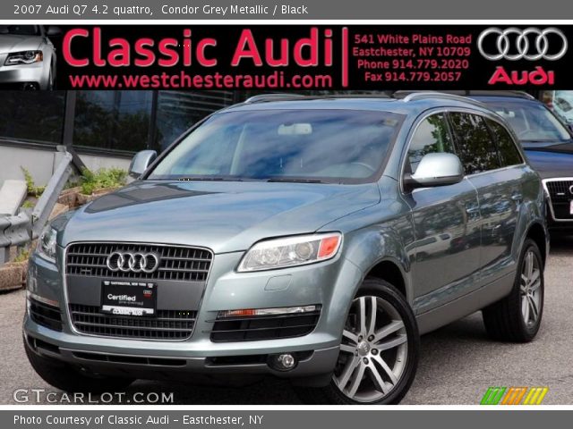 2007 Audi Q7 4.2 quattro in Condor Grey Metallic