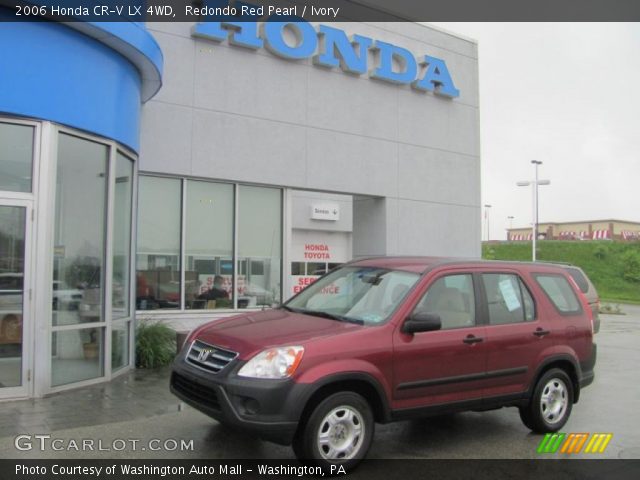 2006 Honda CR-V LX 4WD in Redondo Red Pearl